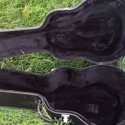 Busuyi Guitar 4 String Bass 6 String Lead Acoustic, Travel Acoustic Guitar with Hard Case image 3