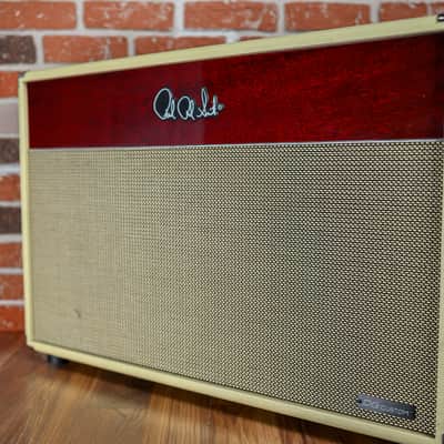 PRS DG Custom 30 David Grissom 30-Watt 2x12" Guitar Half Stack 2014 Blonde / Cherry image 12