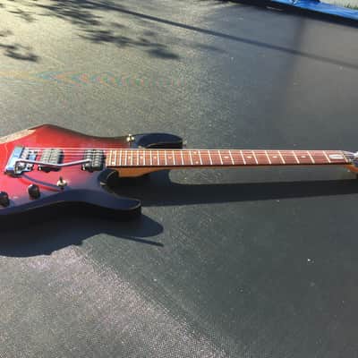 Ernie Ball Music Man Jp6 john petrucci 6 w piezzo 2005 Red Pearl Burst image 1