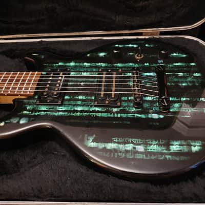 Jackson USA Scott Ian Anthrax S.O.D. M.O.D. Guitar Tech JJ Mike Learn Custom Shop Matrix Holographic image 2