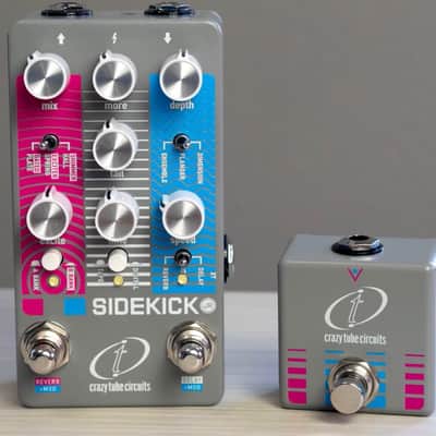 Crazy Tube Circuits Sidekick JR with XT Footswitch - Modulation, Delay, Reverb - Demo Unit! image 1