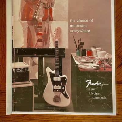 Vintage 1961-1962 Fender REPLICA Catalog - 32 pages image 1