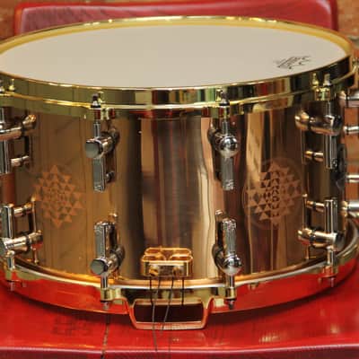 Sonor 8x14" Danny Carey Signature Bronze Snare Drum image 10
