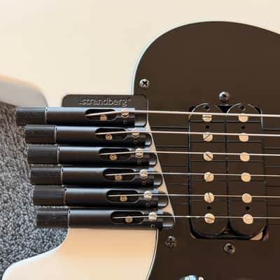 strandberg Boden Classic 6 Multiscale Fanned Fret Electric Guitar White 2017 HSS .strandberg* image 7