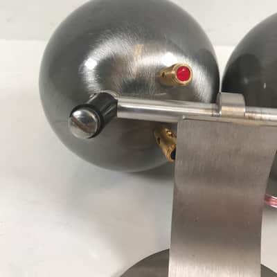 Anthony Gallo Acoustics Nucleus Micro Speakers Brushed Chrome Pair image 7