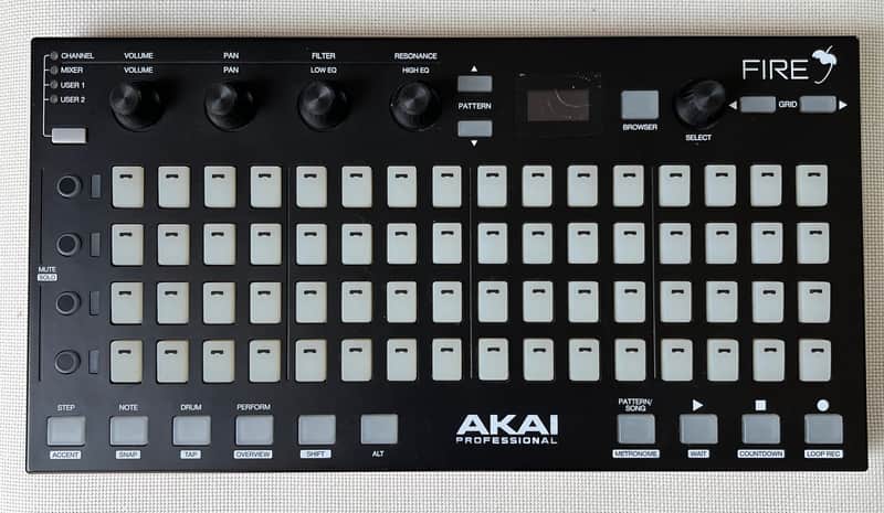 Akai Fire Controller for FL Studio 2010s - Black image 1