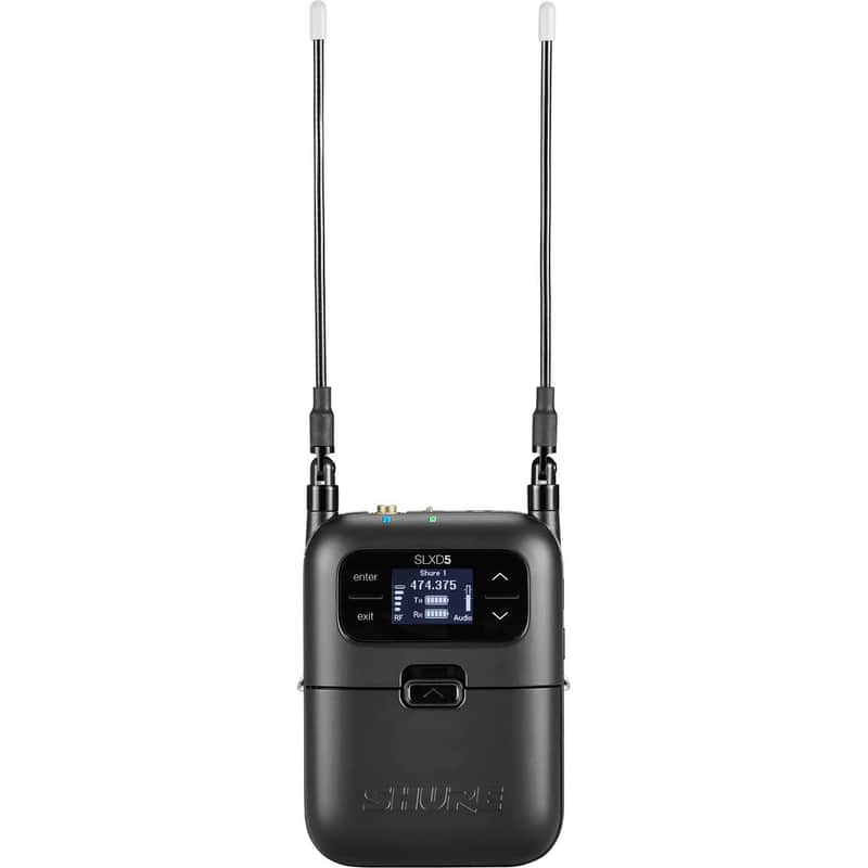 Shure SLXD5-G58 Single Channel Portable Wireless Receiver for Live Production image 1