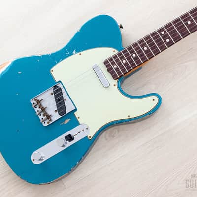 2025 Fender Custom Shop 1963 Telecaster Heavy Relic Ocean Turquoise w/ Case, CoA image 1