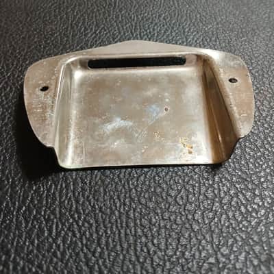 Kay Tailpiece Cover Silvertone Harmony Truetone image 2
