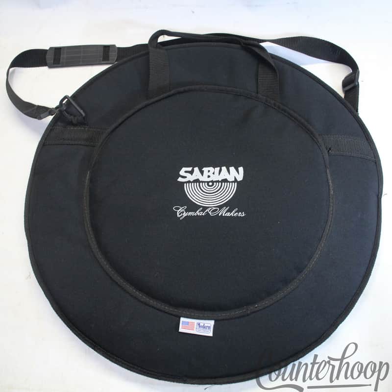 Sabian 22" - 23" Cymbal Case Black Padded Bag +Shoulder Strap image 1