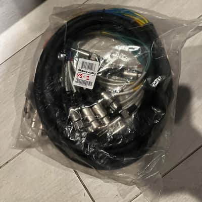 Seismic Audio SAXT-16x20F 16-Channel 1/4" TRS Male to XLR Female Snake Cable - 20' 2010s - Various image 4