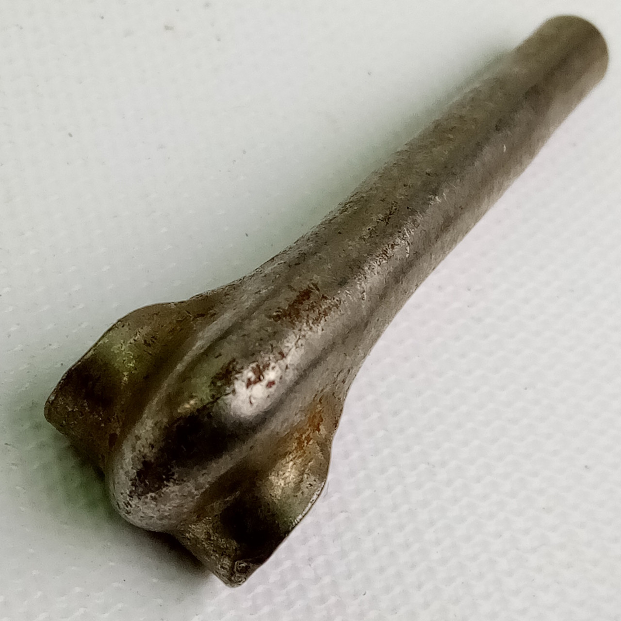 Leedy 10-24 NOS Threaded Tension-Rod Claw Wood Hoop Snare/Bass Drum Nickel-Steel — main photograph
