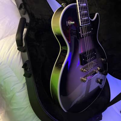 ADAM JONES CUSTOM SHOP 1979 Les Paul custom. Antique SILVER BURST with ZERO LAME IMAGES on the back of this beautiful guitar. image 12