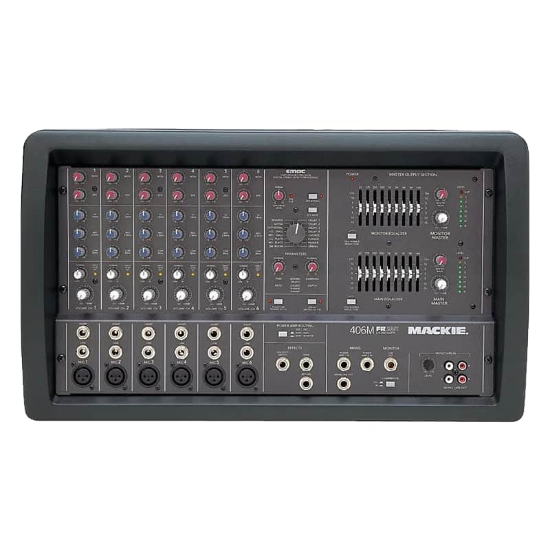 Mackie 406M 6-Channel 500-Watt Powered Mixer image 1
