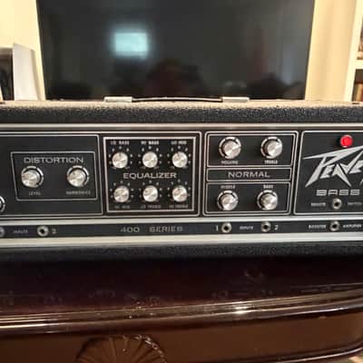 Peavey 400 Series Bass Head 1970 - Black image 1