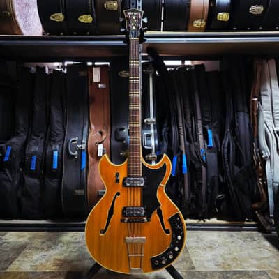 1968 Hofner 500/8BZ Verithin Bass w/Fuzz - Natural Finish