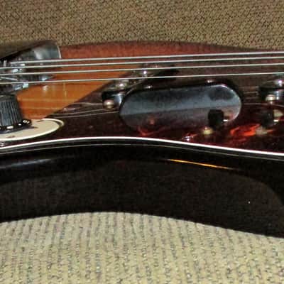 Vintage Nashville branded Hohner bass 1970s  with Tele GUITAR shaped body image 9