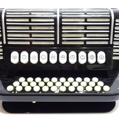 Hohner Morino Club N Button Accordion, Diatonic Double Cassotto Harmonika made in Germany, Straps, Case, Squeezebox Garmon, Amazing Rich and Deep sound! 2097 image 8