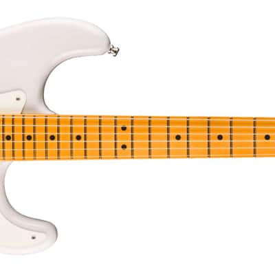 Fender American Ultra Luxe '50s Stratocaster, Maple Fingerboard, White Blonde image 3