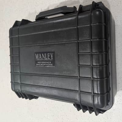 Manley Labs Reference Cardioid Large Diaphragm Tube and Condenser Microphone Black image 2