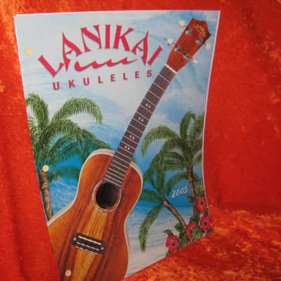 Lanakai Ukulele Colorful and Detailed Catalog from 2005  8 Pages and Prices image 1