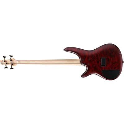 Ibanez SR300EDXWZMSR Standard 4-String Bass - Wine Red Frozen Matte image 6