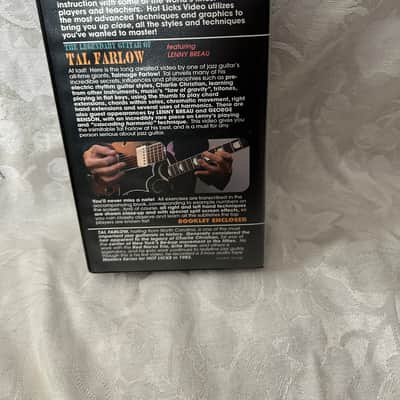 HotLicks Productions. The Legendary Guitar of Tal Farlow. Instructional video (VHS) VHS image 2