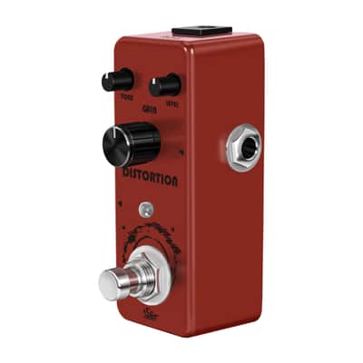 ISET Distortion Guitar Pedal Mini Single Guitar Effect Pedal for Electric Guitar Bass True Bypass (Distortion) image 4