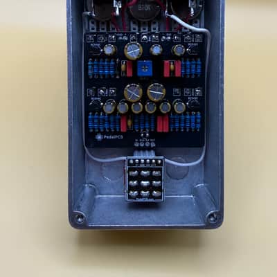RCO Pedals Marsh Fuzz (BOG build) 2026 - Raw aluminum with violet knobs image 4