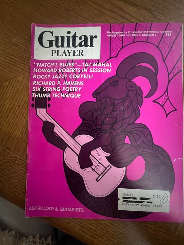 Guitar Player Magazine Magazine 1970 image 1
