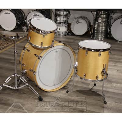 Gretsch Brooklyn 3pc Drum Set w/26BD Satin Natural image 2