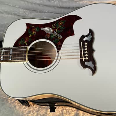 NEW! Gibson Acoustic Custom Shop Dove Acoustic-Electric Guitar - Alpine White - Authorized Dealer 5.2lbs - G06616 image 9