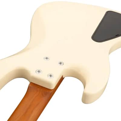 Sadowsky MetroExpress 21-Fret Vintage M/J Bass, Morado Fingerboard, 4-String - Solid Olympic White High Polish image 6