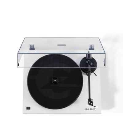 Crosley C6B Belt-Drive Bluetooth Turntable with Adjustable Tone Arm - White-NEW image 11