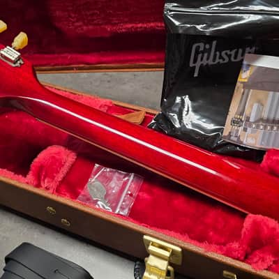 Gibson Les Paul Deluxe BRAND NEW Cherry Sunburst Mini Humbuckers Vintage American USA 70s Reissue with standard hard case image 9