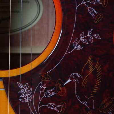 Immagine Epiphone Hummingbird Studio Acoustic Electric Guitar Faded Cherry Sunburst - 4