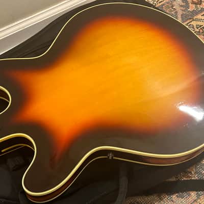 Vintage Standel 420-S Semi Hollow 1960’s Husk Sunburst image 8