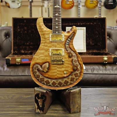 PRS Private Stock Wild West Exclusive Custom 24 Snake LTD # 3 of 6 Hand Carved Quilt Maple Top image 12