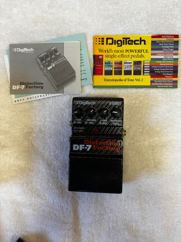 DigiTech DF-7 Distortion Factory 2010s - Carbon Fiber image 1