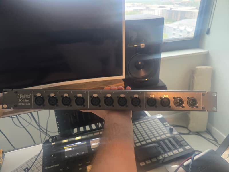 Hosa PDR369 PDR-369 XLR Patch Bay 2010s - Standard image 1