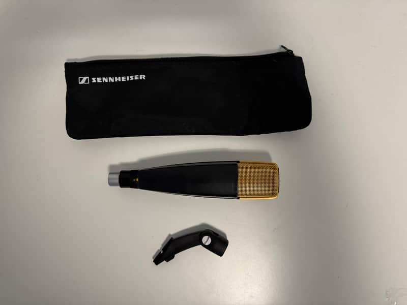 MD 421N-1 RARE EDITION Black & Gold with XLR image 1