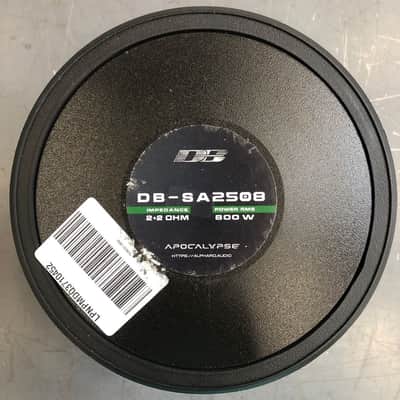 Deaf Bonce Apocalypse DB-SA2508 8" Subwoofer 800W Dual 2Ohm FOR Car Audio System image 4