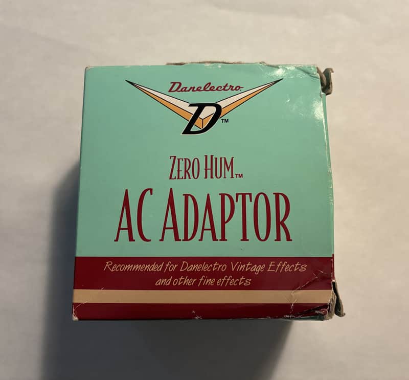 Danelectro DA-1 AC Adaptor "ZERO HUM" 9.6v 200mA image 1