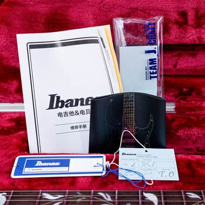2020 Ibanez Steve Vai signature PIA3761 Paradise In Art Stallion White w/ Case, Tags image 17
