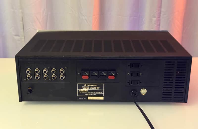 Vintage Pioneer SA-4400 Stereo Integrated Amplifier | Reverb