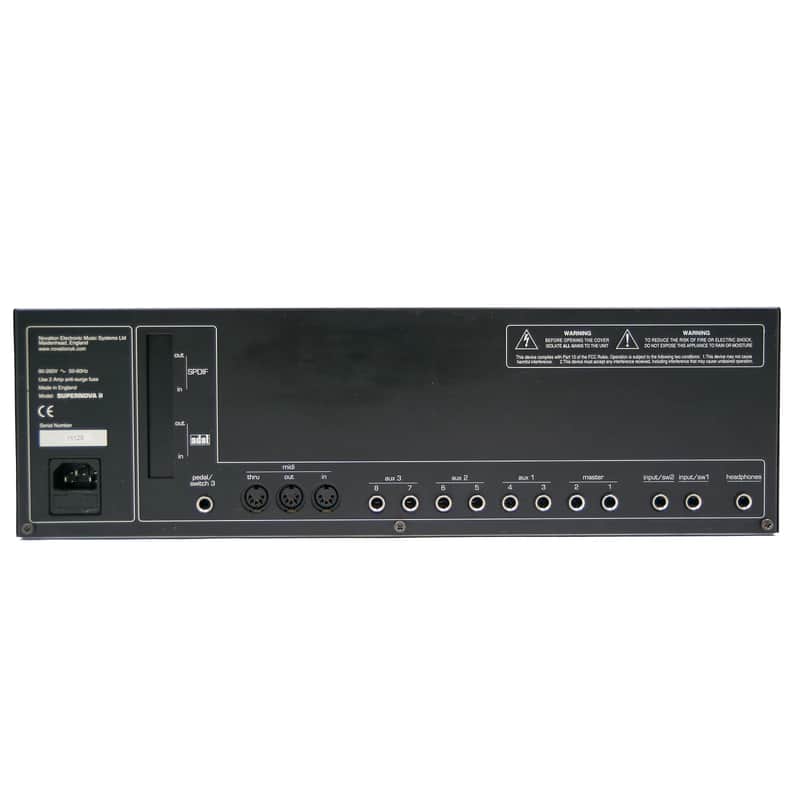 Novation Supernova II Pro X 48-Voice Rackmount Virtual Analog Synthesizer image 2