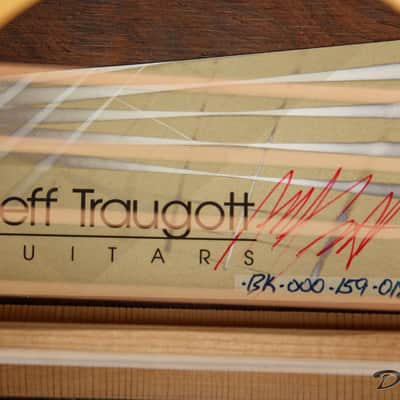 2008 Traugott BK Cutaway, Brazilian Rosewood/German Spruce image 17