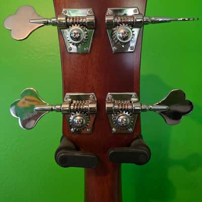 Epiphone Jack Casady Signature Bass Fretless 2024 - Present - Aged Royal Tan image 5