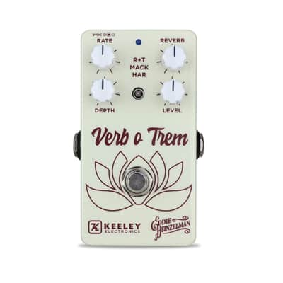 Keeley Eddie Heinzelman Verb-o-Trem - Reverb & Tremolo Dual Guitar Effect Pedal image 1