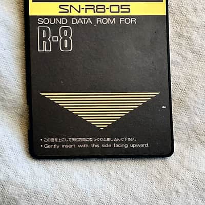 Roland  SN-R8-05	Jazz Waveform Rom card